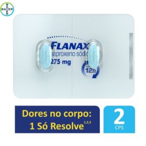 Flanax 275mg Com 2 Comprimidos Bayer