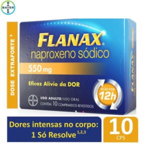Flanax 550mg Com 10 Comprimidos Bayer