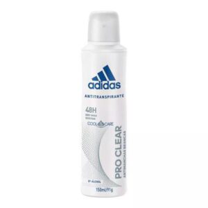 15363710578-7892940000027.jpg Desodorante Aerosol Adidas Pro Clear Feminino Com 150ml