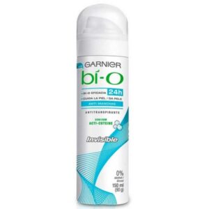 Desodorante Aerosol Garnier Bi-O Invisible Sem Perfume Com 150ml