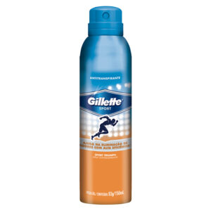 Desodorante Aerosol Gillette Sport Triumph Invisible Spray Com 150ml