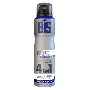Desodorante Aerosol Herbissimo Masculino Snow Moon Com 150ml