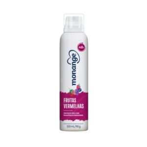 Desodorante Aerosol Monange Frutas Vermelhas Com 150ml