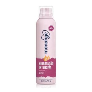 Desodorante Aerosol Monange Hidratação Intensiva Com 150ml