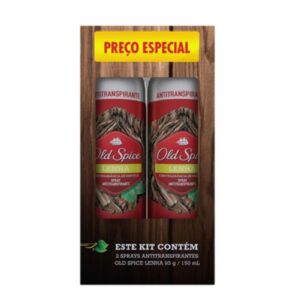 15363710786-7500435109444.jpg Desodorante Aerosol Old Spice Lenha Com 150ml Kit Com 2 Unidades