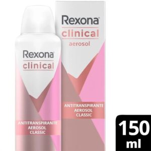 15363710802-7506306214989.jpg Desodorante Aerosol Rexona Clinical Classic Feminino Com 150ml