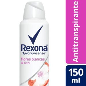 15363710839-7791293036052.jpg Desodorante Aerosol Rexona Women Flores Brancas e Lichia Com 150ml