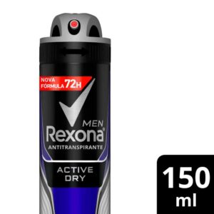 15363710873-7791293022598.jpg Desodorante Aerosol Rexona Men Active Dry Com 150ml