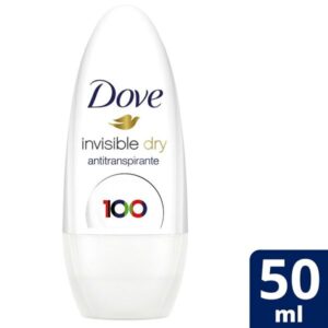 Desodorante RollOn Dove Invisible Dry Com 50ml