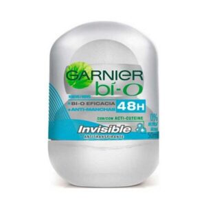 Desodorante Rollon Garnier Bi-O Feminino Invisible Com 50ml