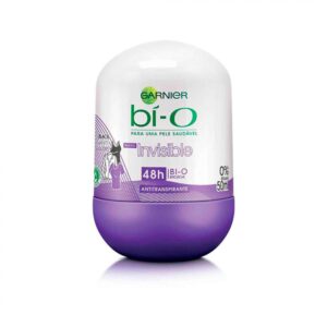 Desodorante Rollon Garnier Bi-O Feminino Invisible Com 50ml