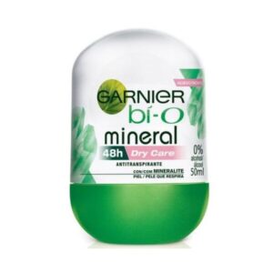 Desodorante Rollon Garnier Bi-O Feminino Mineral Dry Care Com 150ml