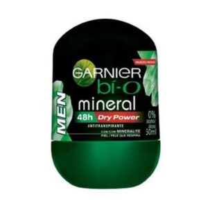 Desodorante Rollon Garnier Bi-O Men Mineral Dry Cool Com 50ml