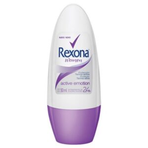 Desodorante RollOn Rexona Feminino Active Emotion Com 50ml