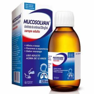 Mucosolvan 6mg/ml Xarope Com 120ml Sanofi Medley