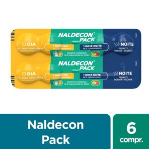15363710959-e54c6d2ec33c50fdaecc979754acb739-1.jpg Naldecon Pack Dia e Noite Com 6 Comprimidos Reckitt Benckiser