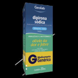 15363710975-7899095203136.jpg Dipirona Sódica 500mg/ml Solução Oral Gotas Com 20ml Geolab Genéricos