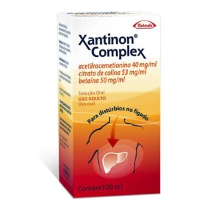 Xantinon Complex Solução Oral Com 100ml Takeda