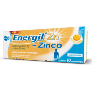 Energil Zinco 1g + 10mg Com 10 Comprimidos Efevescentes Ems s/a