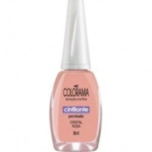 Esmalte Colorama Cintilante Cristal Rosa Com 8ml