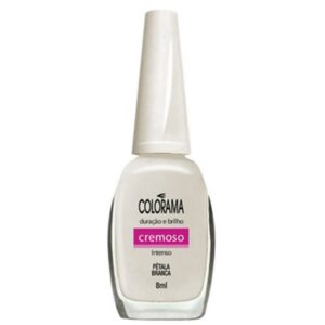 Esmalte Colorama Cremoso Petala Branca Com 8ml