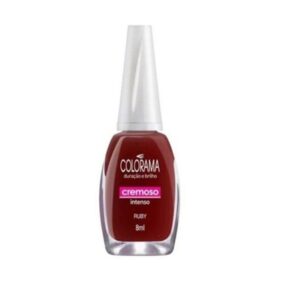Esmalte Colorama Cremoso Ruby Intenso Com 8ml
