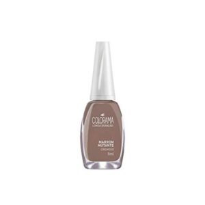 Esmalte Colorama Cremoso Super Cores Marrom Mutante Com 8ml
