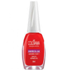 Esmalte Colorama Cremoso Tapete Vermelho Com 8ml