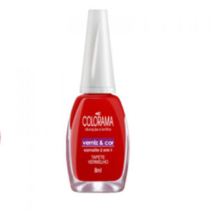 Esmalte Colorama Cremoso Tapete Vermelho Com 8ml