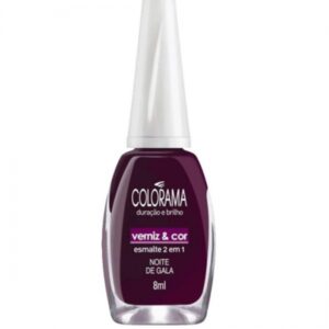 Esmalte Colorama Cremoso Verniz e Cor Noite de Gala Com 8ml
