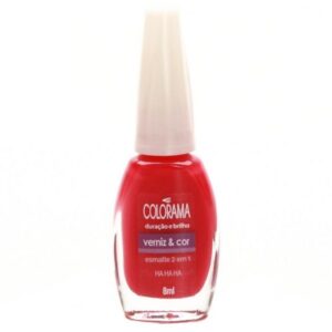 Esmalte Colorama Verniz e Cor Ha Ha Há Com 8ml