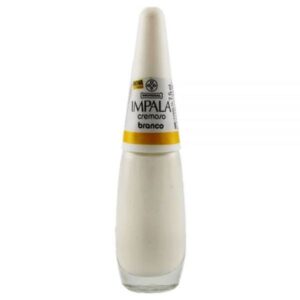 Esmalte Impala Cremoso Branco Com 7,5ml