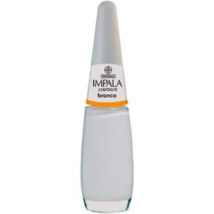 Esmalte Impala Cremoso Branco Com 7,5ml