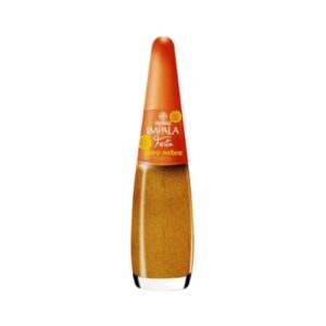 Esmalte Impala Festa Cromo Ouro Nobre Dourado Com 7,5ml