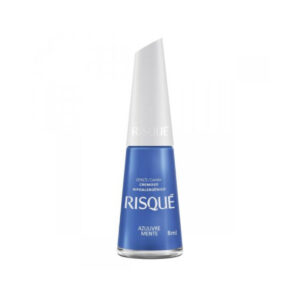 15363711295-7891350034042.jpg Esmalte Risqué Cremoso Azul Livremente Com 8ml