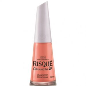 Esmalte Risqué Cremoso Colecionistas Grandiosas Miniaturas Com 8ml