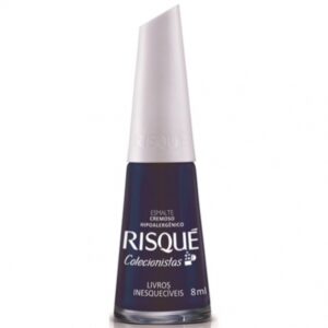 Esmalte Risqué Cremoso Colecionistas Livros Inesquecíveis Com 8ml