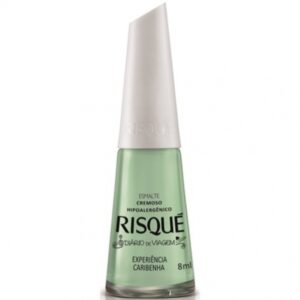 Esmalte Risqué Cremoso Diário de Viagem Experiência Caribenha Com 8ml