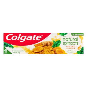 Creme Dental Colgate Natural Extracts Curcuma Com 90g