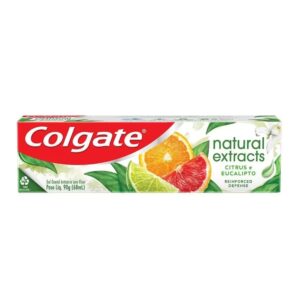 Creme Dental Colgate Natural Extracts Defesa Reforçada Com Flúor Com 90g