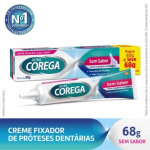Creme Fixador de Dentadura Ultra Corega Max Com 70g