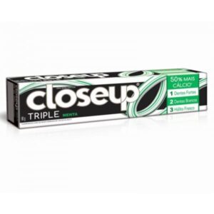 Creme Dental CloseUp Triple Menta Silver Com 90g