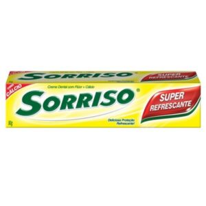 Creme Dental Sorriso Super Refrescante Com 90g