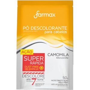 Pó Descolorante Farmax Camomila Com 50g