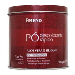 Pó Descolorante Amend Aloe Vera e Silicone Com 300g