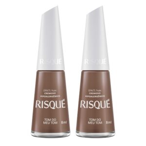 Esmalte Risqué Cremoso Tom do Meu Tom Com 8ml