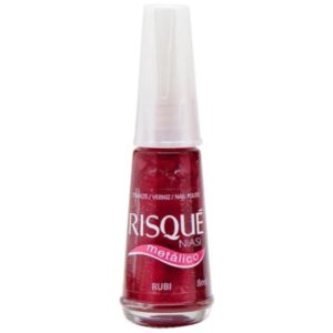 Esmalte Risqué Metalizado Rubi Com 8ml