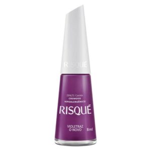 Esmalte Risqué Cremoso Violetraz o Novo Com 8ml