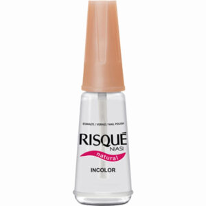 Esmalte Risqué Natural Incolor Com 8ml