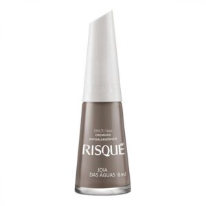 Esmalte Risqué Nude Cremoso Joia das Águas Com 8ml